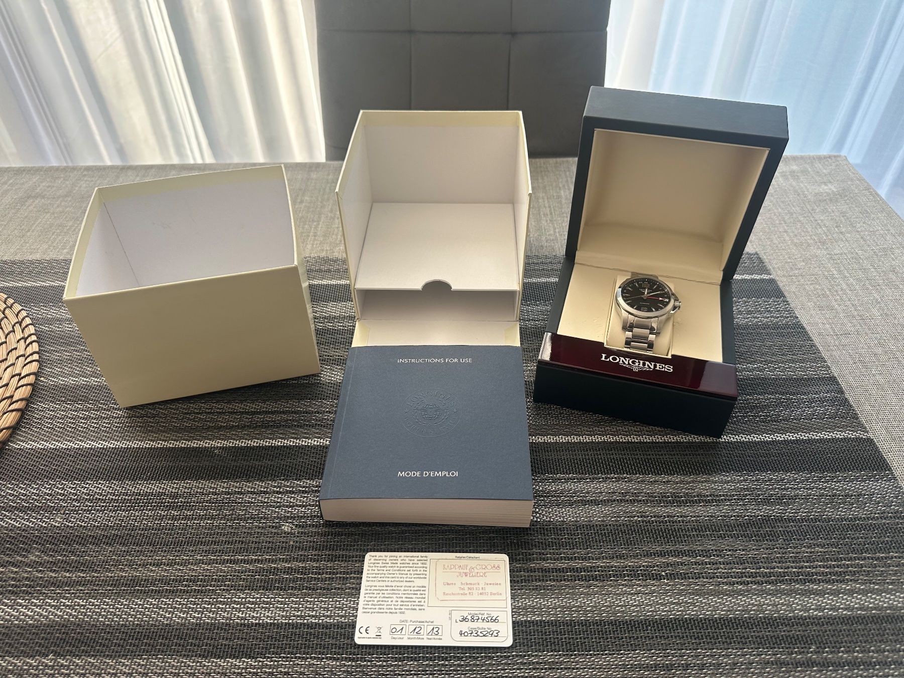 Longines Uhren: Longines Conquest L3.687.4 Automatic – Gebraucht aus Gossau (ZH) von DSCapeta 8