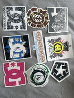 Sticker Skateboard 9 Stk. etnies Volcom DC Shoe Co 