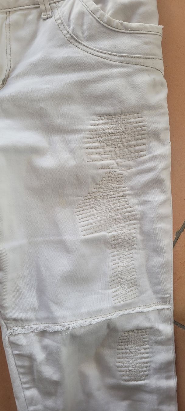 Nile Jeans: Nile jeans blanc cassé  S + stretch – Usato da Echallens venduto da frimousse2008 2