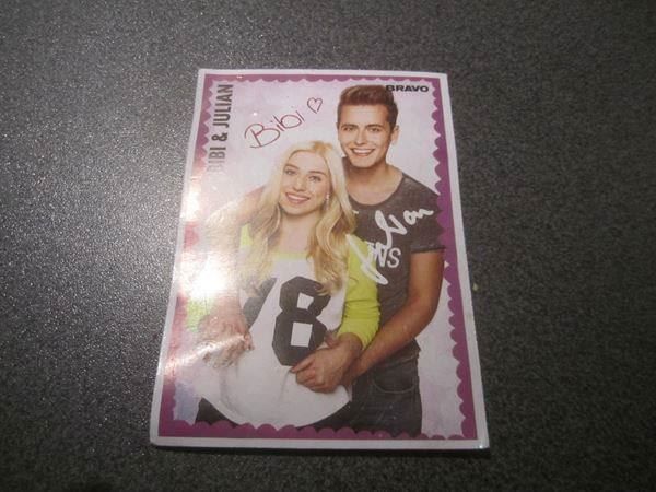 Autographes: Bravo-Autogrammkarte Bibi&/Ansel – D'occasion à Zürich par Motzkuh 1