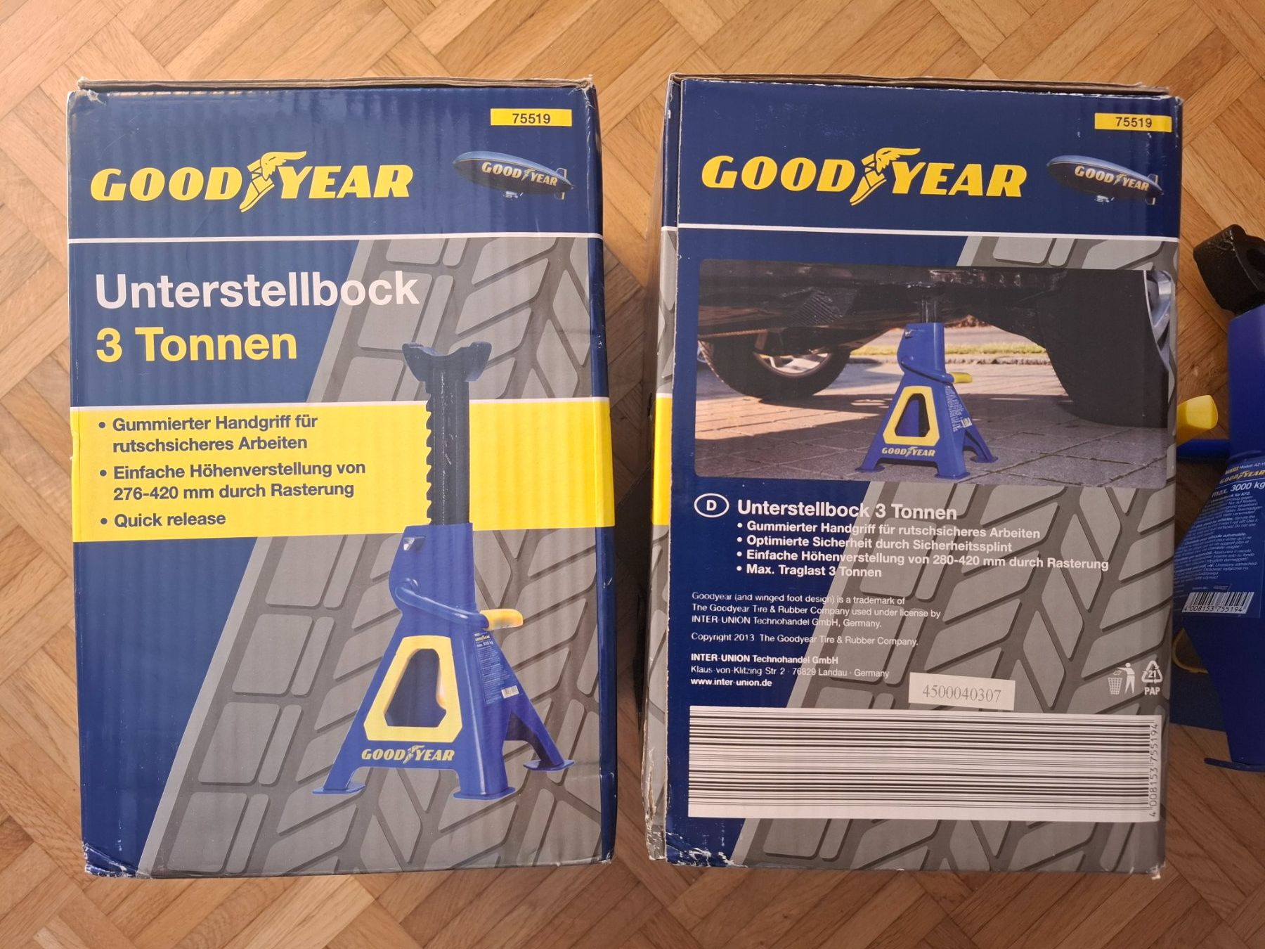 Goodyear Tutti gli attrezzi: 2 x Unterstellbock 3T Goodyear NEU – Nuovo e nell'imballaggio originale da Moutier venduto da Carambaaa 5