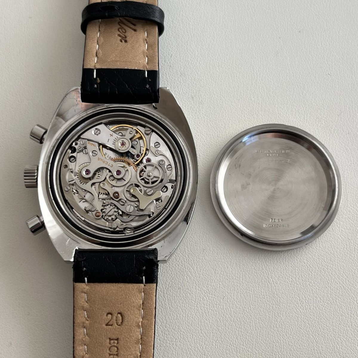 Eterna Orologi: Eterna Chronograph Valjoux 72 – Usato da Winterthur venduto da LaBodega 8