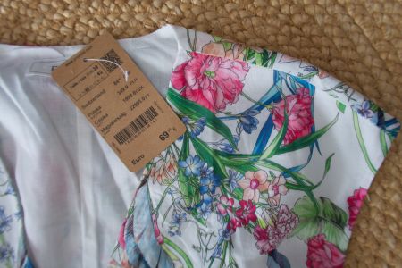 Promod - robe en coton / Baumwollkleid - 38 - NEU