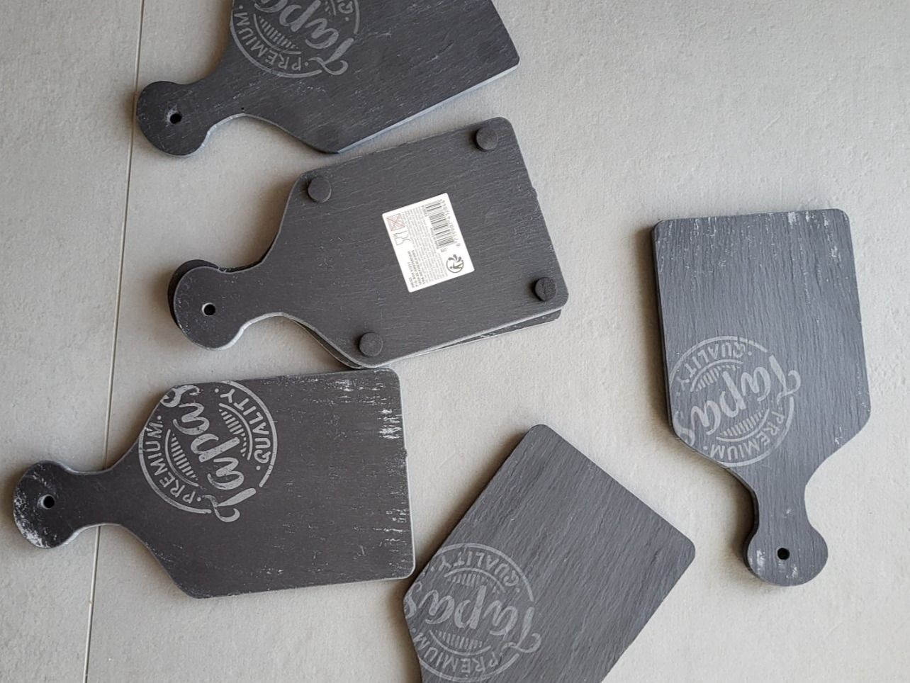 Servierplatten: Planche Tapas en Ardoise lot 6pc – Neu und originalverpackt aus vufflens la ville von Veuveclicquot