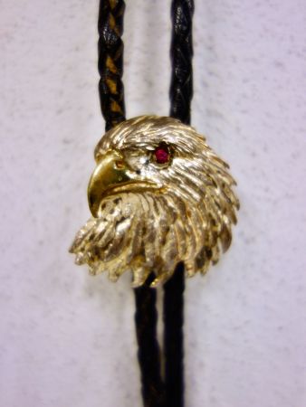 Bolo Tie Western Krawatte Cowboy ADLER ADLERKOPF USA