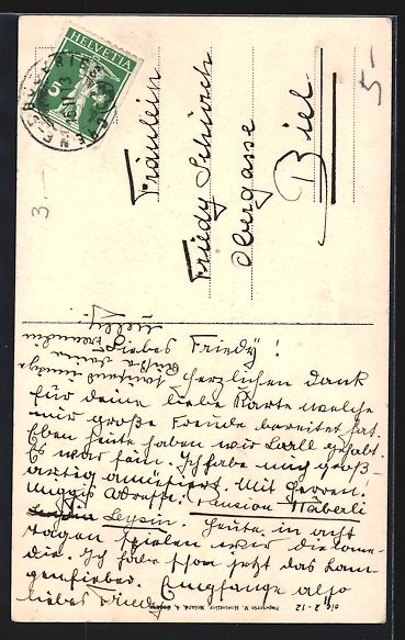 Cartoline postali: AK Genève, Monument du Général Dufour – Usato da Berlin venduto da bartko-reher 1