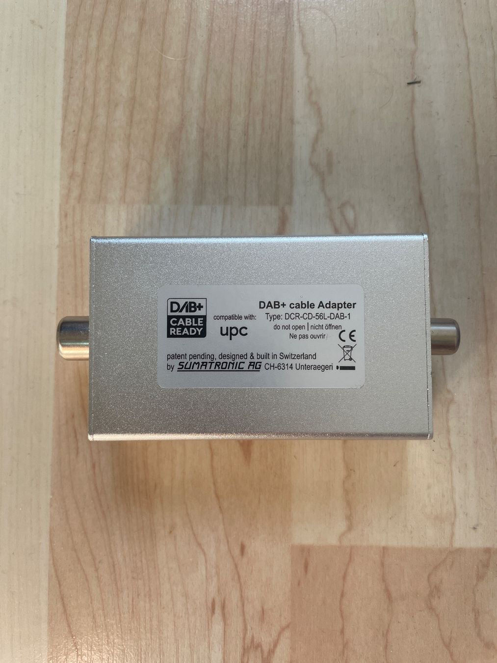 Adaptateurs: DAB+ Cable Adapter von Sumatronic – D'occasion à Wolfhausen par Mawere 1