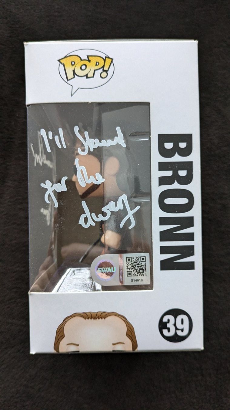Funko Statuette: Funko Pop! GoT - Bronn #39 Signed and Authenticated – Nuovo e nell'imballaggio originale da Obfelden venduto da RCO85 2