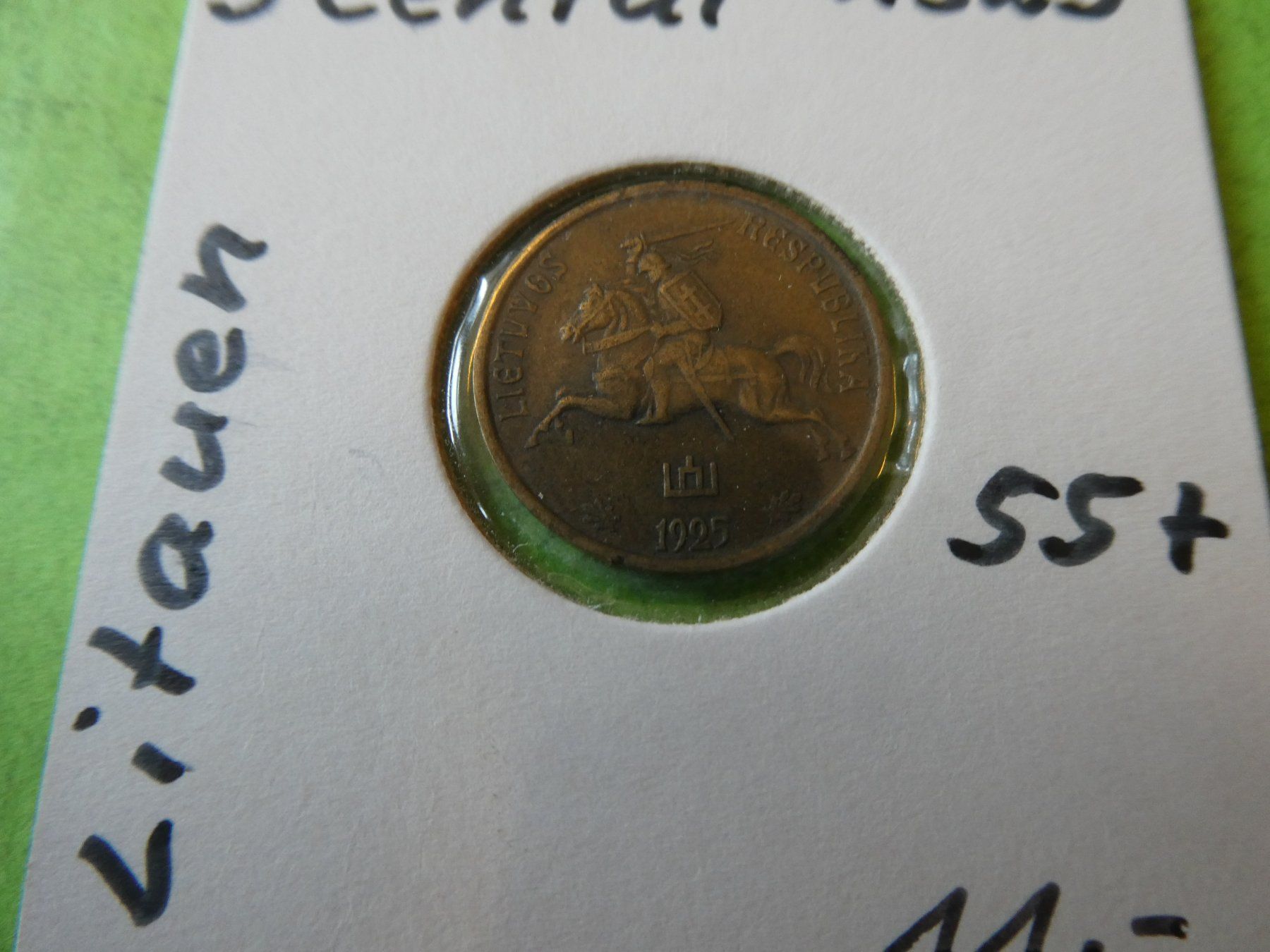 Tutti le monete: Litauen 1925, 5 Centai – Usato da Hinterforst venduto da Rohusri
