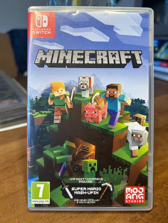 Minecraft Nintendo Switch Spiel, Super Mario Mash-up (Gebraucht) in ...