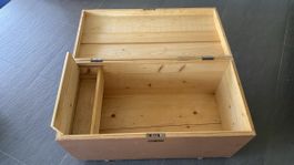 Holztruhe, Holzkiste, antik 