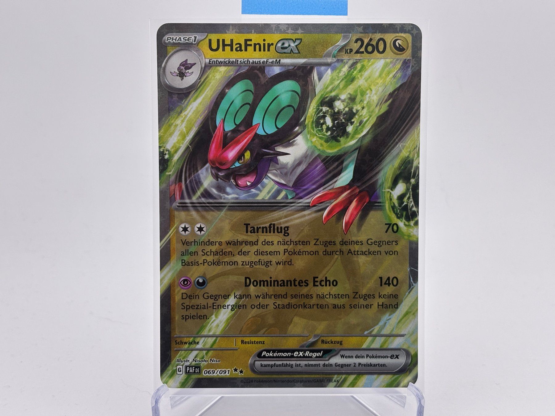 Pokémon Sammelbilder & Trading cards: Paldeas Schicksale - UHaFnir ex  (PAF 69) - DE – Neu (gemäss Beschreibung) aus Allschwil von Bullach