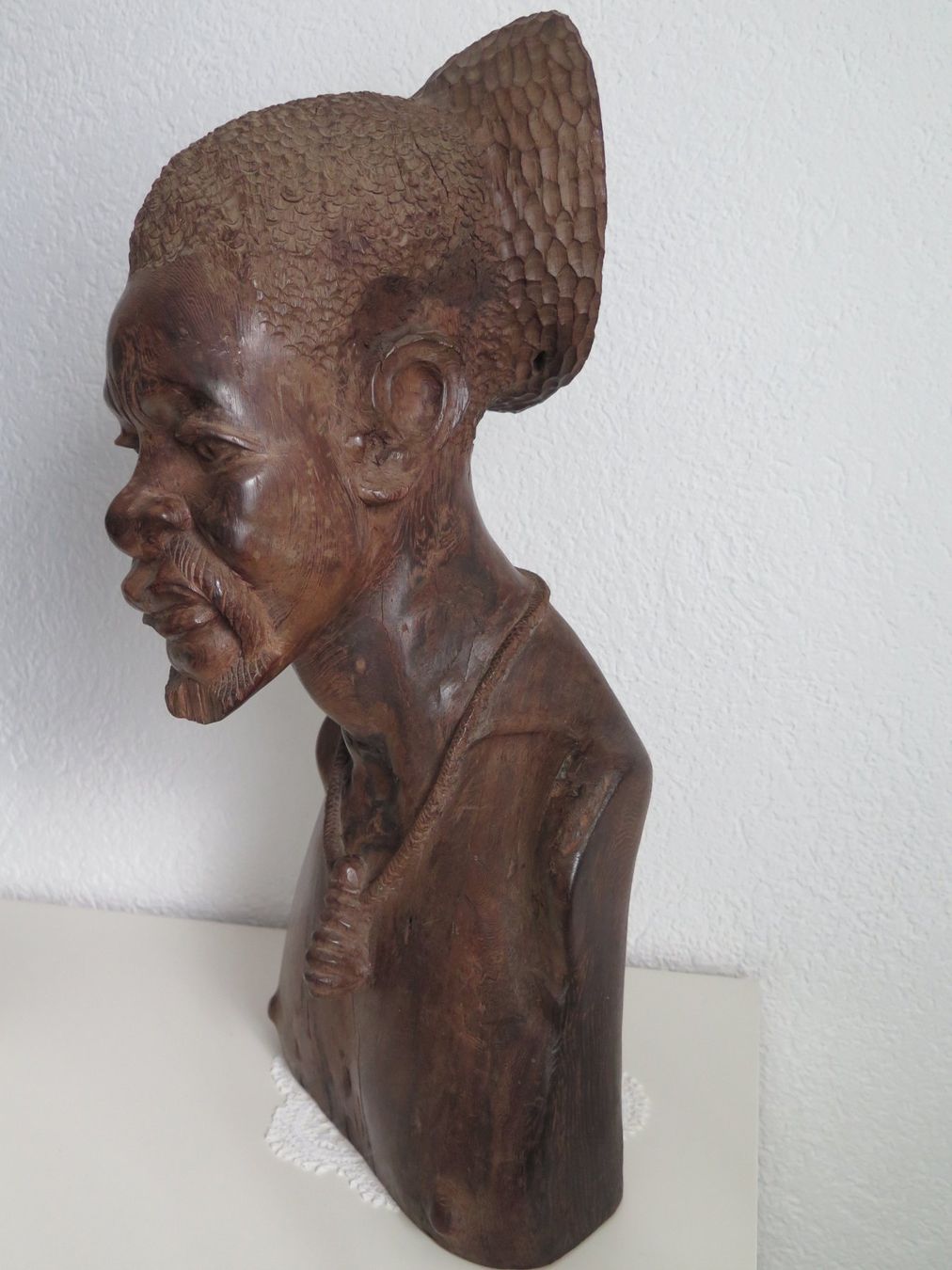 Sculture & Statue: alte Afrikaner Büste Bongossi Holz – Usato da zürich venduto da celotto 8