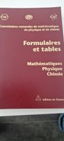 Formulaire Maths Physique Chimie - État Neuf