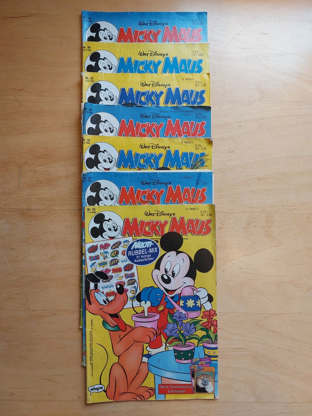 Comics: 29 MICKY MAUS - 1993 – Gebraucht aus Gipf - Oberfrick von Esnoopy 3