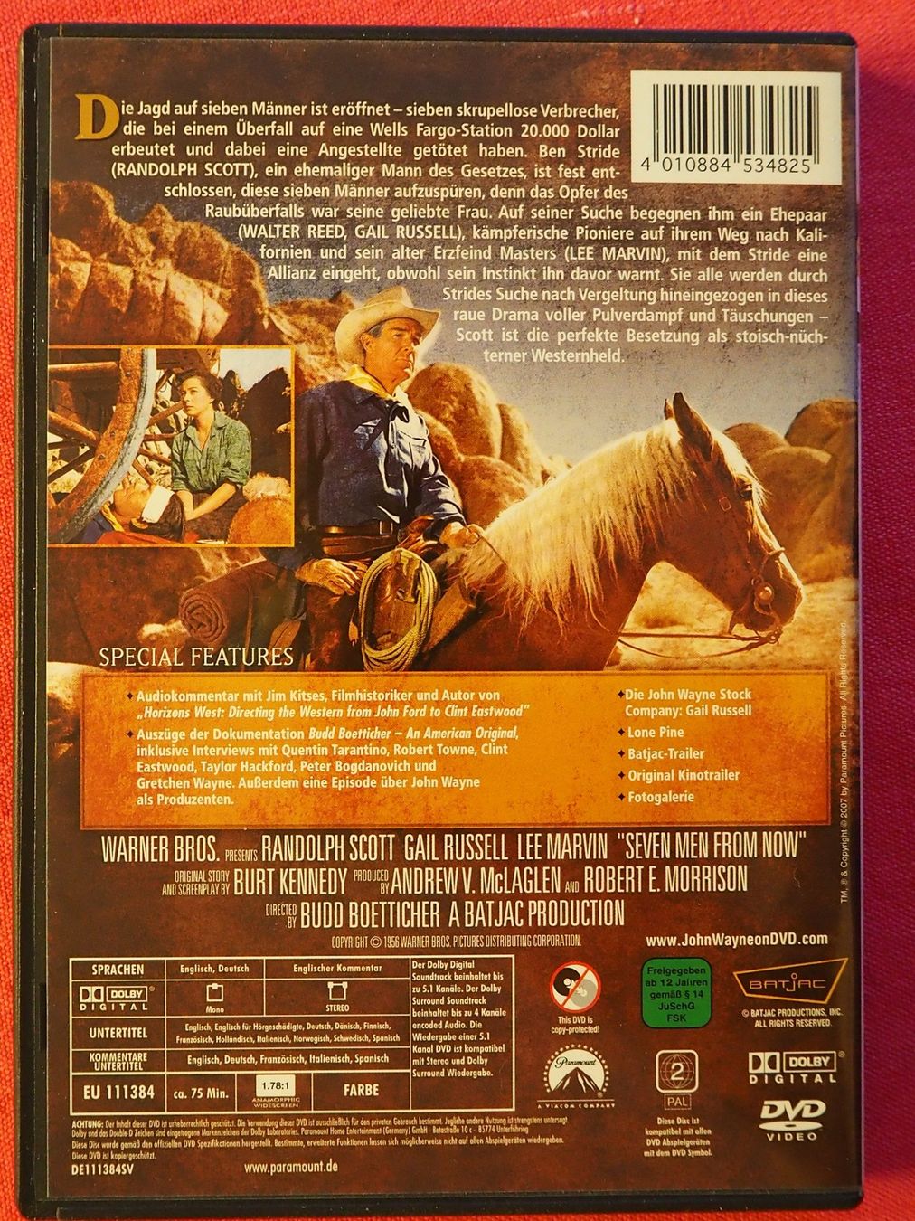 Tutti i DVDs: Der Siebte ist dran / Randolph Scott – Usato da Chur venduto da big_5zx8 1
