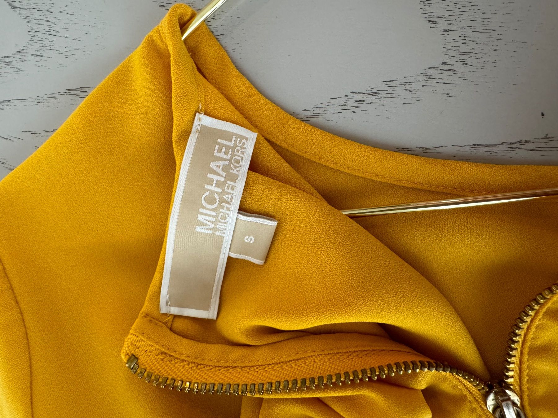 Michael Kors Camicette: Senfgelbe Bluse von Michael Kors Gr. S – Usato da Hurden venduto da rac_wyf8 2