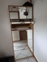 Schuhschrank mit Spiegel 5 Ebenen 180*70*20cm