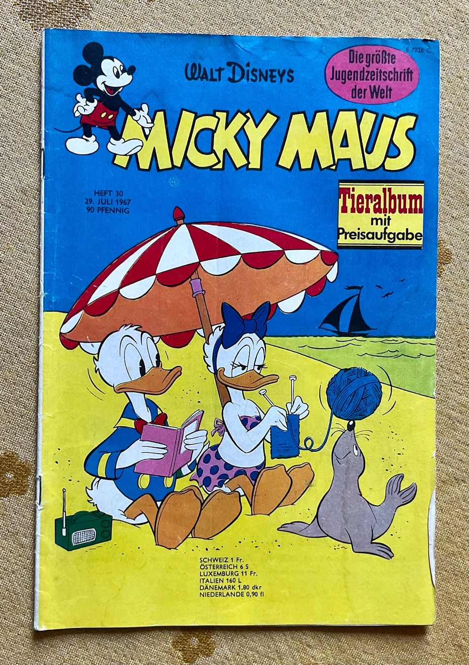 Comics: Micky Maus Heft Nr 30 von 1967 – Gebraucht aus Endingen von nathan05