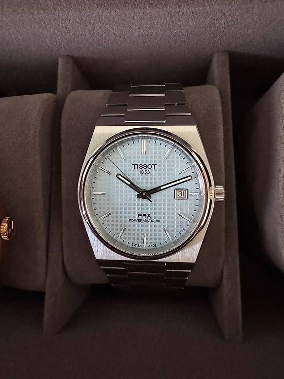 Tissot Orologi: Tissot PRX - Powermatic 80 - Eisblau – Usato da Ostermundigen venduto da SelmerParis
