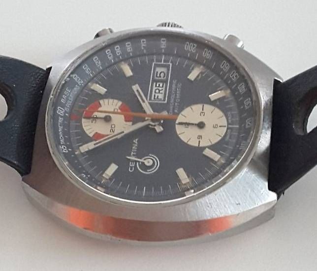 Orologi: Certina Chronolympic Automatic Chronograph  Vintage 1970er  – Usato da Ittigen venduto da halloamy 1