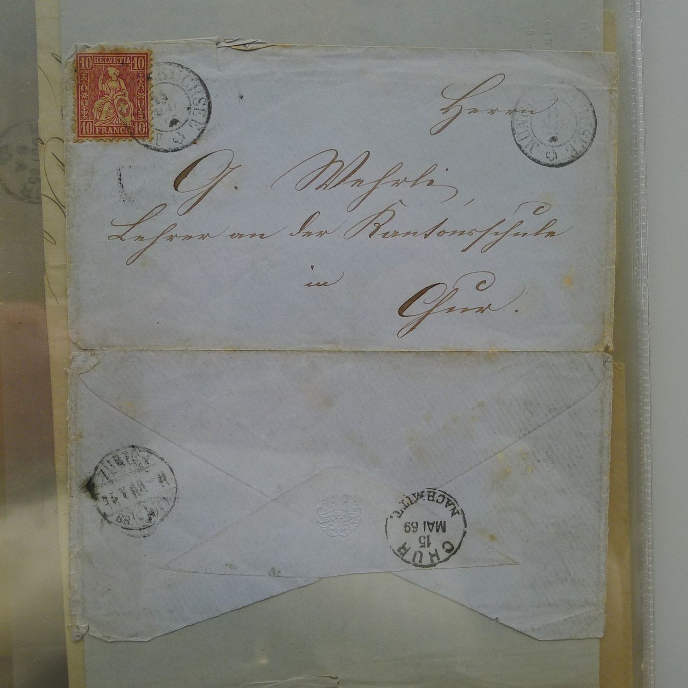 Alle Briefmarken: Starker Briefposten ab 1862: SITZENDE+ STEHENDE +Ziffermuste – Gebraucht aus Sursee von Luzernerraute 6