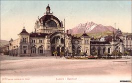 Luzern // Bahnhof Pilatus ca. 1910 // Sommer