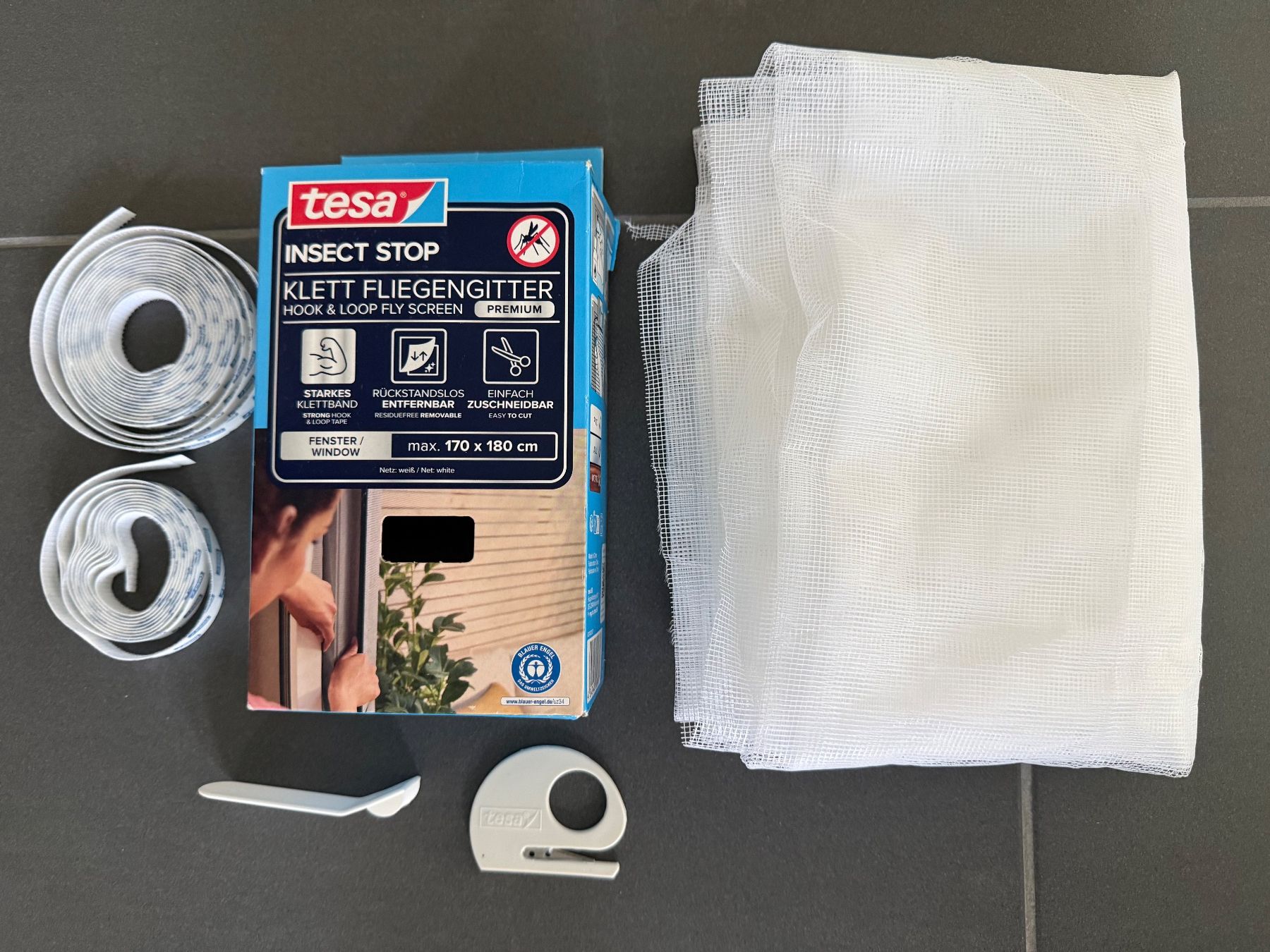 Altro per la casa: Tesa Klett Fliegengitter Insect Stop weiss NEU ! – Usato da Chur venduto da Hermes421 1