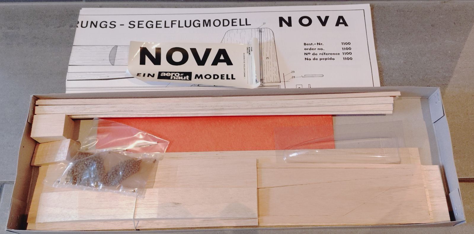 RC Modellbau: Aero-Naut Nova Segler – Neu (gemäss Beschreibung) aus Grüningen von Stargazer 1