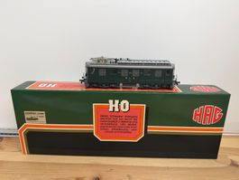Spur H0 HAG 142 Ae 4/4 BLS grün AC Analog Geprüft