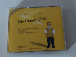 Hörbuch: Den Himmel gibt's echt -Top Zustand -4 CDs!