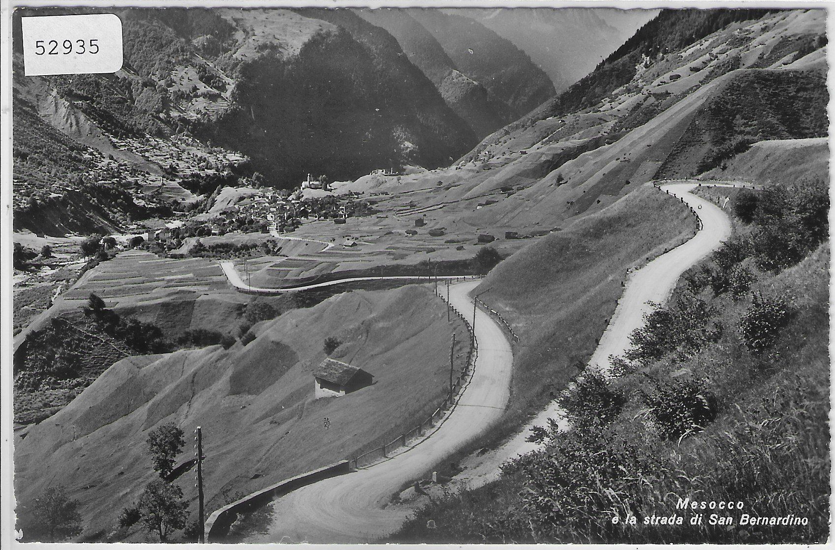 Cartoline postali: Medocco e la strada di San Bernardino – Usato da Ettingen venduto da Kartenplanet