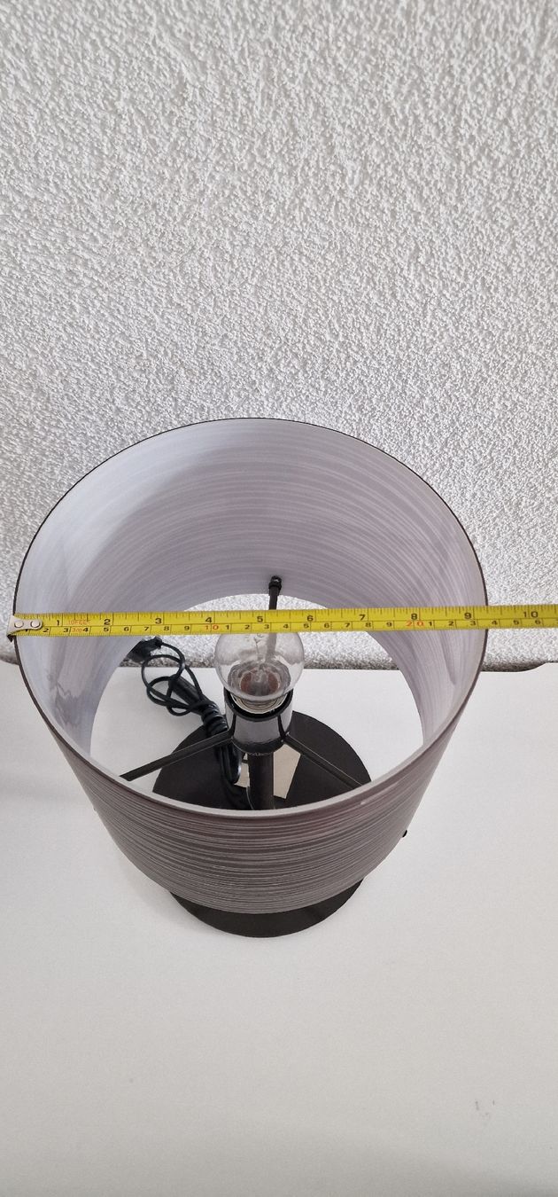 Lampade: Schicke Nachttischlampe Braun – Nuovo (secondo la descrizione) da Werdenberg venduto da Siril1 3