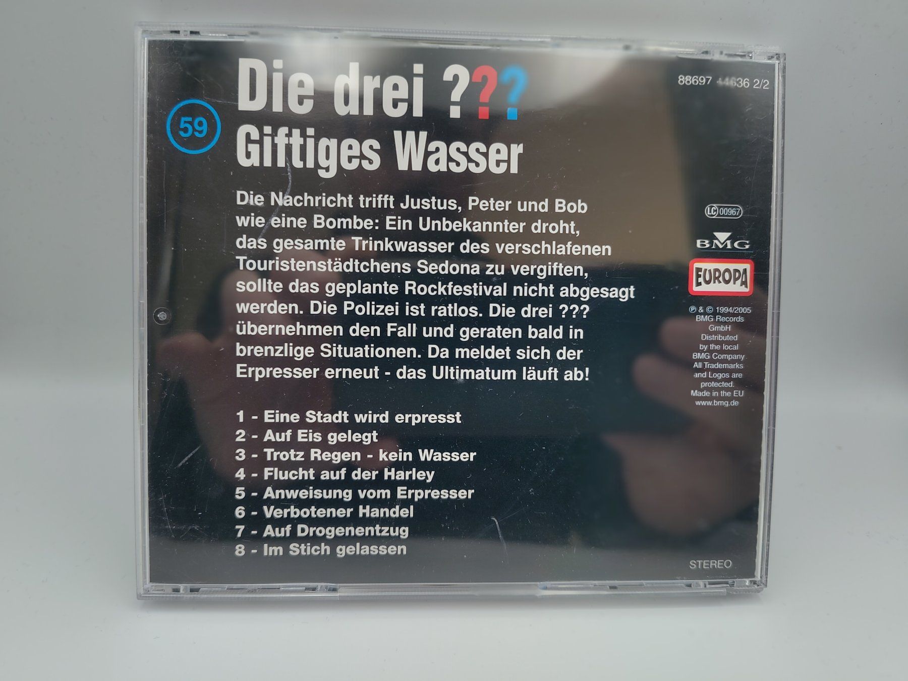 Audiolibri: Die drei Fragezeichen Folge 59 "giftiges Wasser" – Usato da Kloten venduto da SuperRetroPixels 3