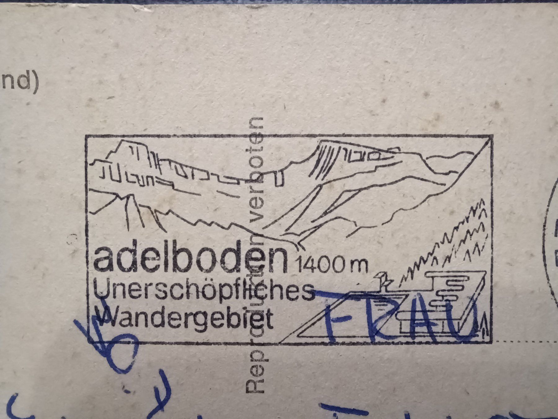Cartoline postali: Adelboden BE, Dorfstrasse, 1977 – Usato da Aarau Rohr venduto da mgvw 3