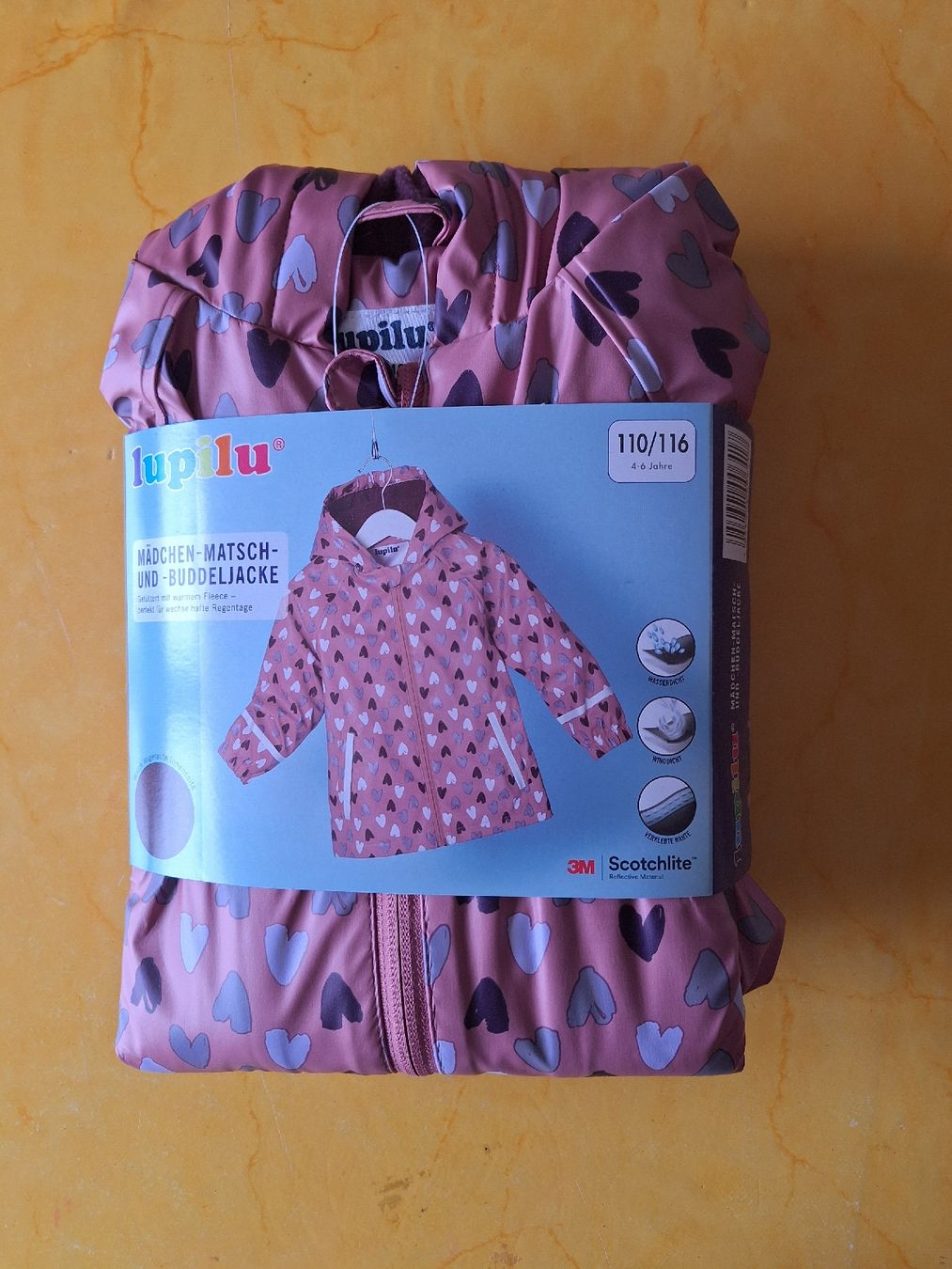 Lupilu Giacche & Cappotti: Matsch und Buddeljacke 110/116 – Nuovo e nell'imballaggio originale da Frutigen venduto da Autoflitzer