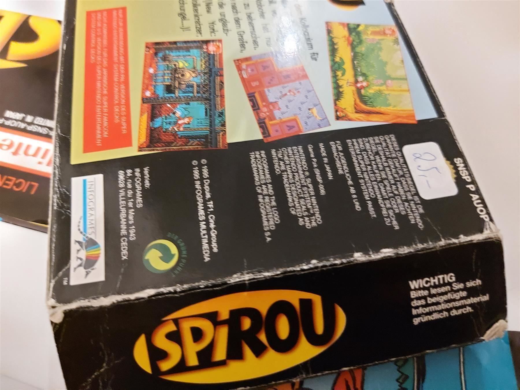 Giochi: Spirou Super Nintendo SNES OVP Spiel – Usato da Aarau venduto da Kaesekuchen2000 3