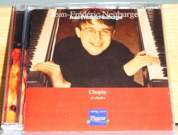 CDs: Jean-Frédéric Neuburger - 27 études - Frédéric Chopin – D'occasion à Unterbäch par niquz