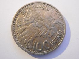 1950  100 Francs Monaco