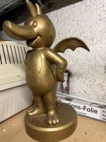Tabaluga Figur aus Kunstoff, goldig! - Ein Sammlerstück!