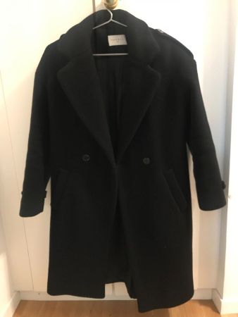 SANDRO Mantel Coat Jacket Manteau Gr 36
