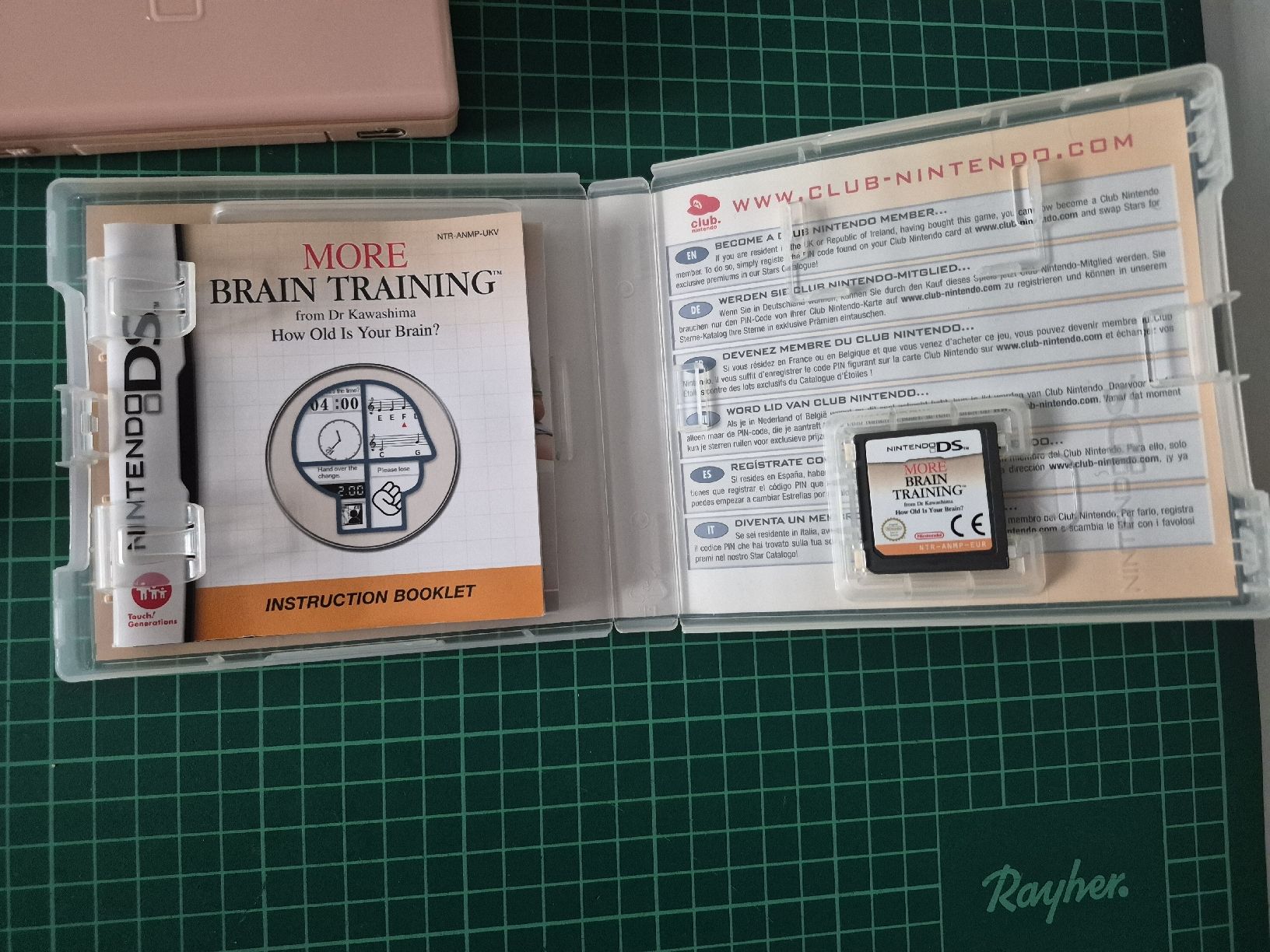 Nintendo Console: Nintendo DS Lite Console Pink + More Brain Training – Usato da Meyrin venduto da Retro-GZ 1