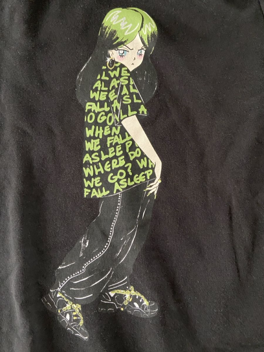 H&M Maglioni & Felpe: Billie Eilish Kapuzenpullover schwarz 158/164 – Usato da Luzern venduto da Nordischkind 3