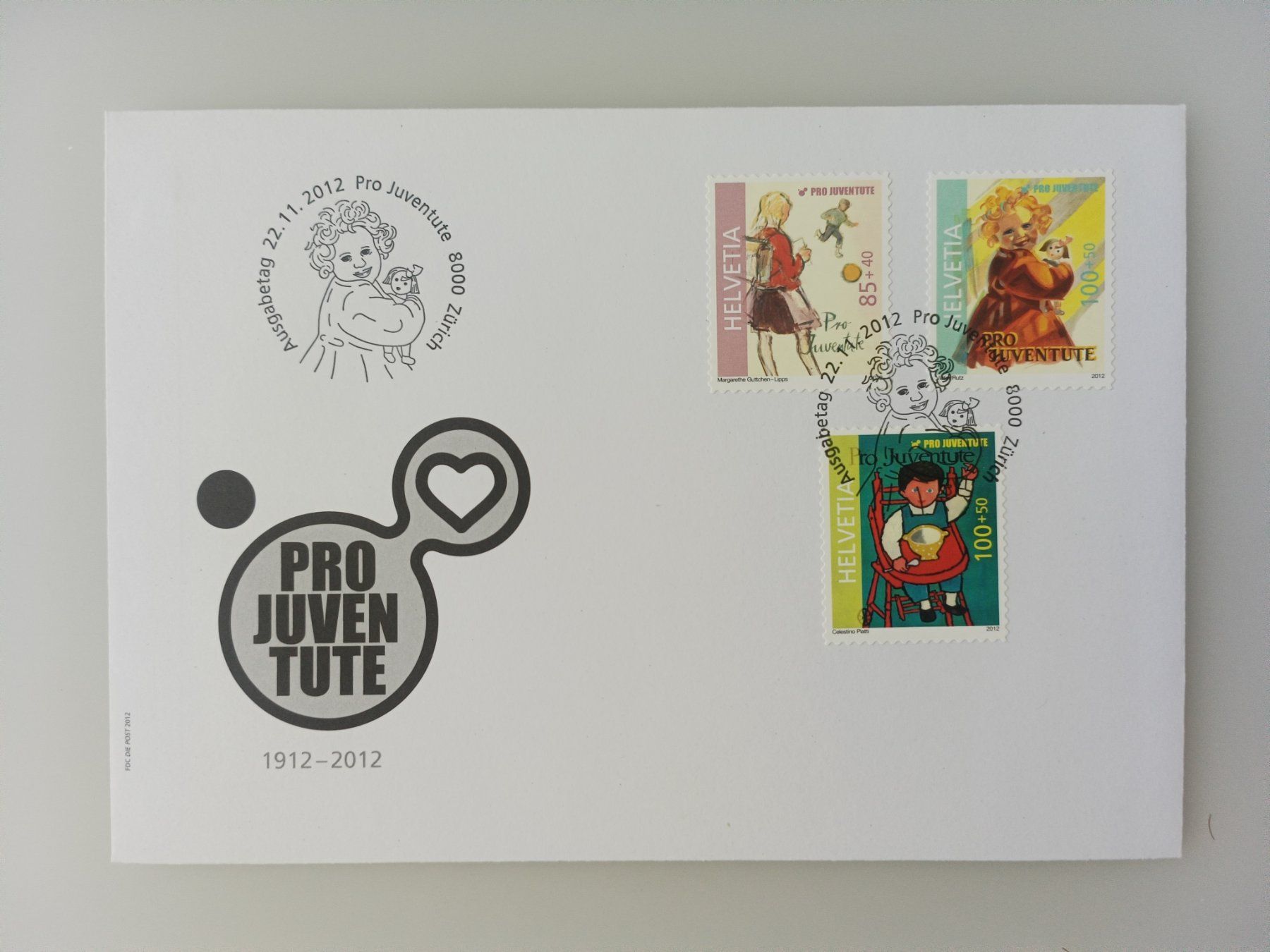 Tous les timbres: 2012 FDC Pro Juventute – D'occasion à Dübendorf par goeggi79