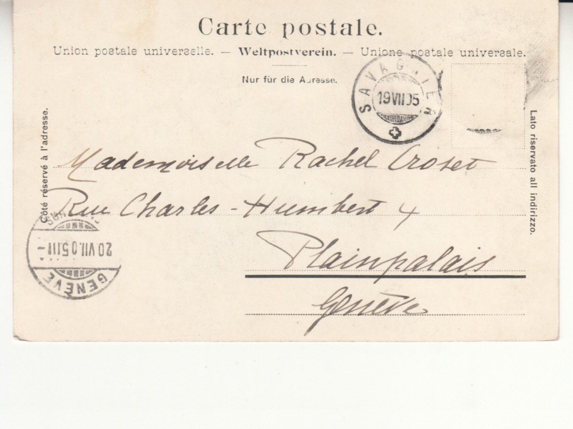 Cartoline postali: Neuchâtel 1905 – Usato da Bürglen TG venduto da StampGraf 1