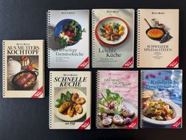 7 Betty Bossi Kochbücher