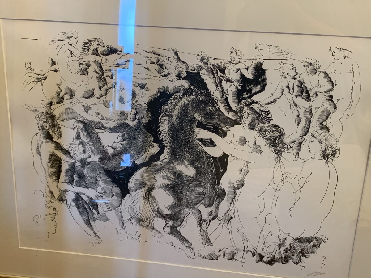 Grafica & Litografie: Hans Erni Lithographie – Usato da Wolfhalden venduto da SecondAntique 6