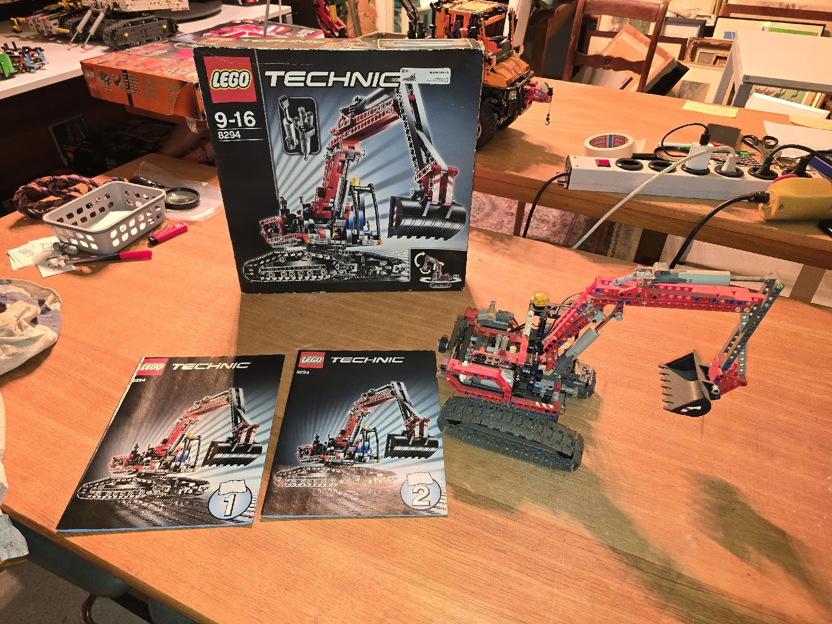 Technics Kit di costruzioni: LEGO Technic 8294 Bagger unbespielt guter Zustand – Usato da Wienacht-Tobel venduto da max_92rg