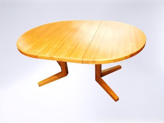 Tables: Runder Esstisch (mit 2 Einlagen) – D'occasion à Glattbrugg par BauTeile 1