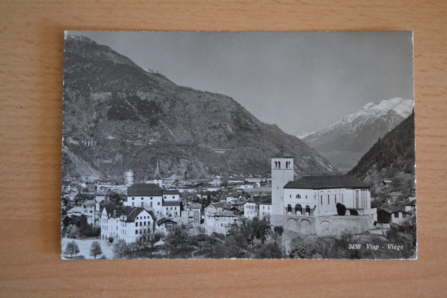 Cartoline postali: AK Visp VS – Usato da Beinwil am See venduto da kajak55
